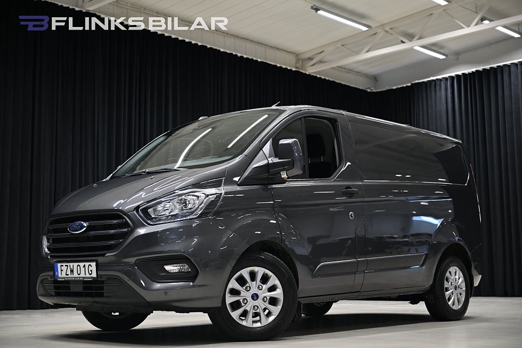 Ford transit Custom 130HK Automat|Dragkrok|Dieselvärmare|Backkamera
