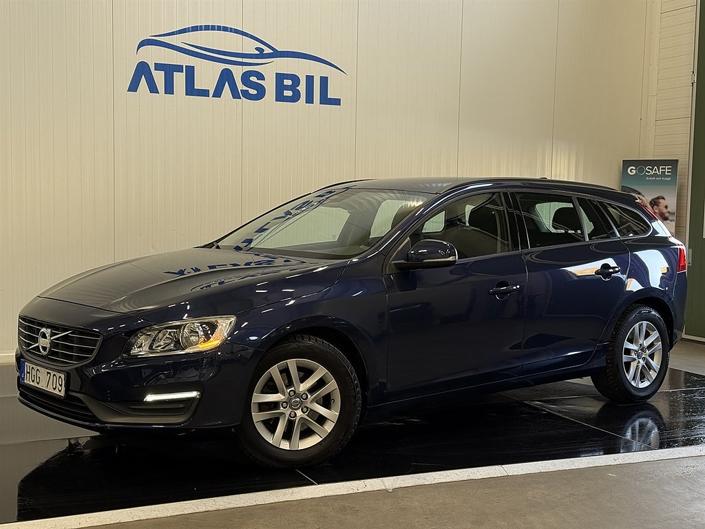 Volvo V60 D2 Powershift 115hk Kinetic|D-värm|Drag|SoV|