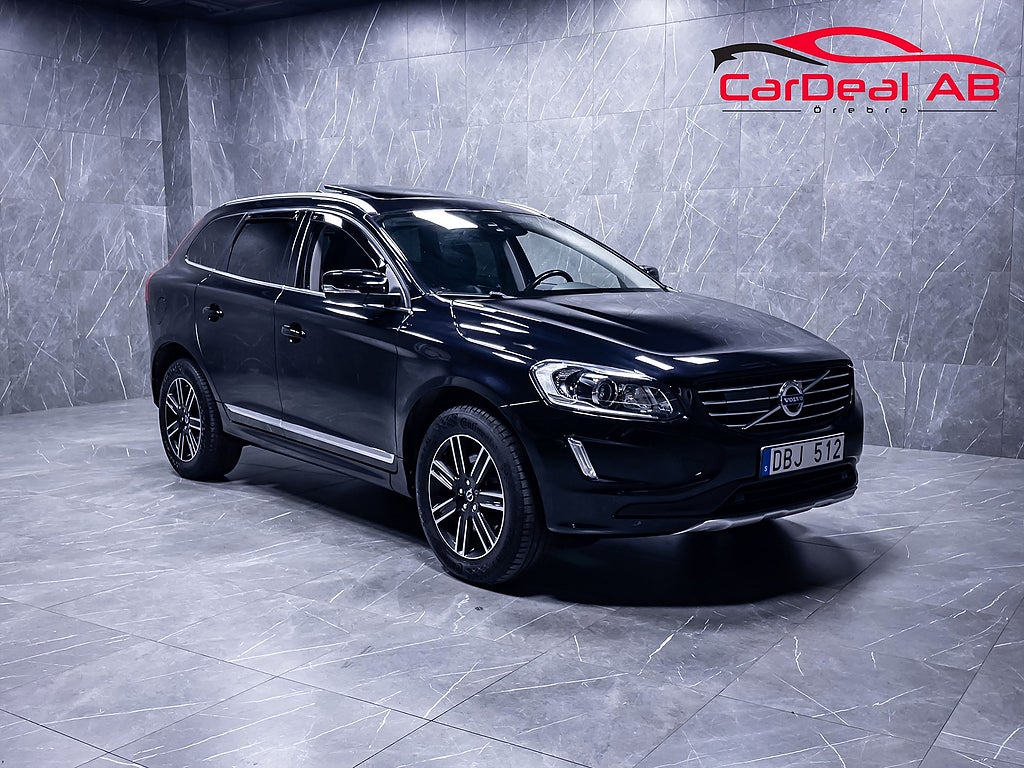 Volvo XC60 D4 Summum Värmare Pano Adaptiv BLIS Läder Navi Drag VOC