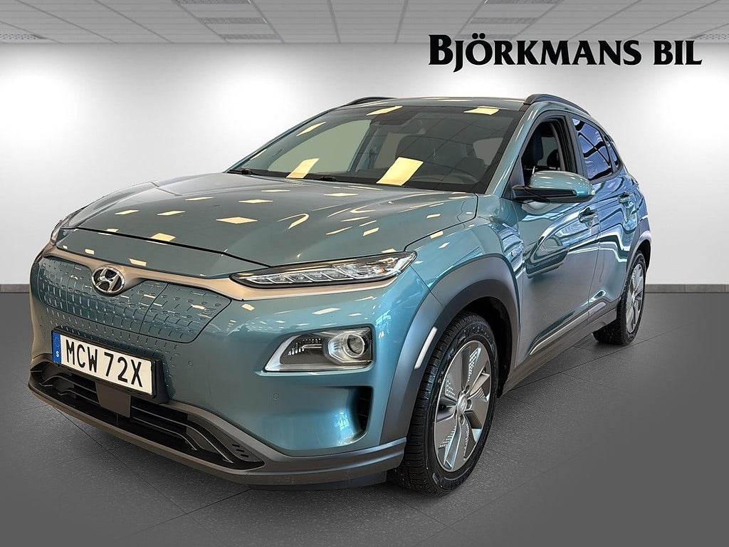 Hyundai Kona Electric 64 kWh 204hk Vinterhjul– 15.000 laddning ingår
