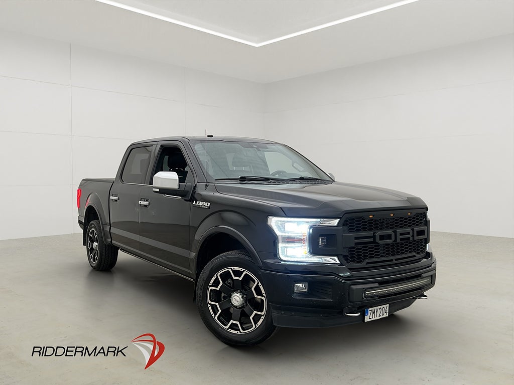 Ford F-150 LOBO Platinum V6 4x4 Dragkrok B&O Panorama Moms