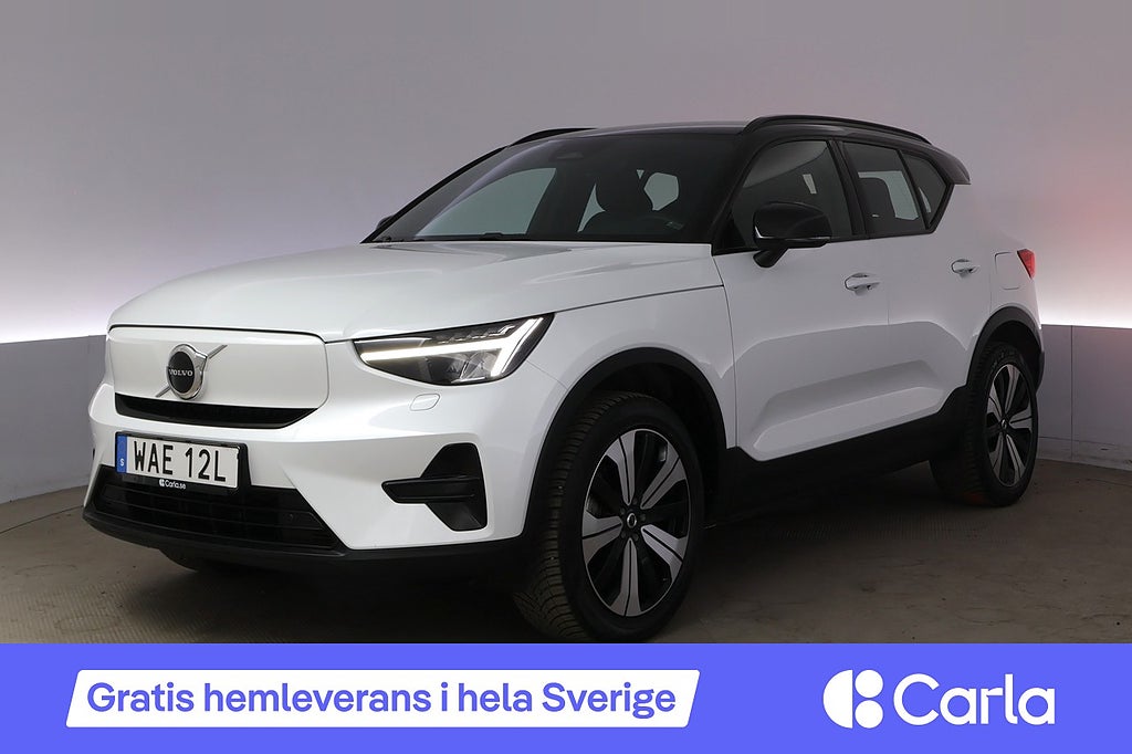 Volvo XC40 Recharge Single Motor Core Kamera Drag V-hjul