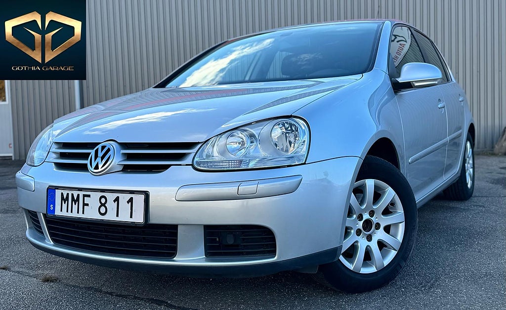 Volkswagen Golf 5-dörrar 1.6|Ny-Serv|Kamrem-bytt|Dragkrok|