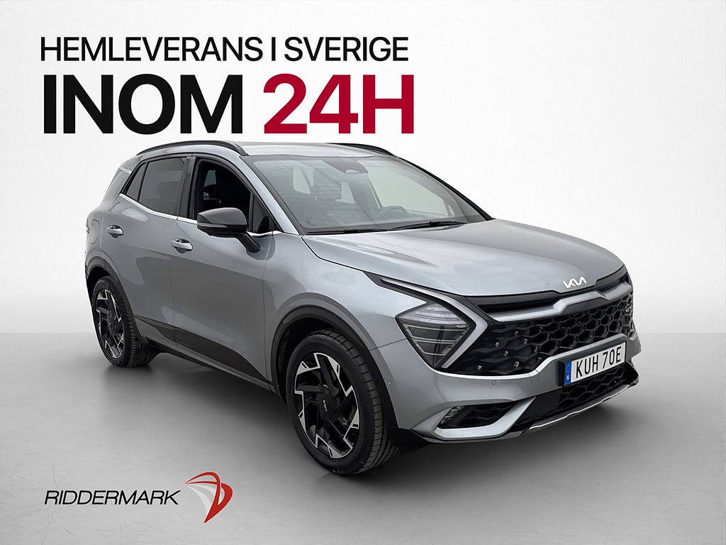 Kia Sportage PHEV AWD 265hk GT-Line H/K 360° Dragkrok MOMS