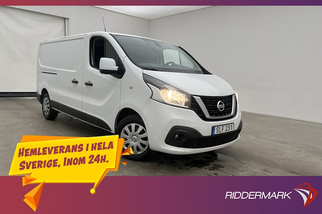 Nissan NV300 L2 1.6dCi Värmare Dragkrok 3-Sits Farthållare