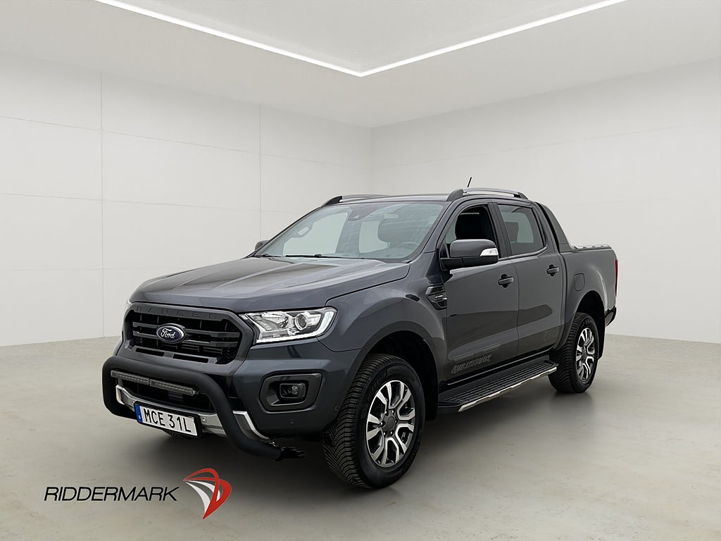 Ford ranger Wildtrak 213hk 4x4 Ny-Kamrem Värm Drag Diff Moms