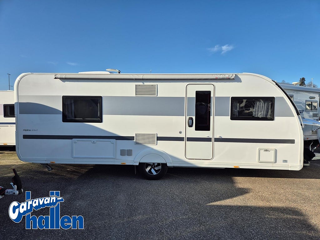 Adria Alpina 613 UT (AC/ Förtält Ventura/Markis)
