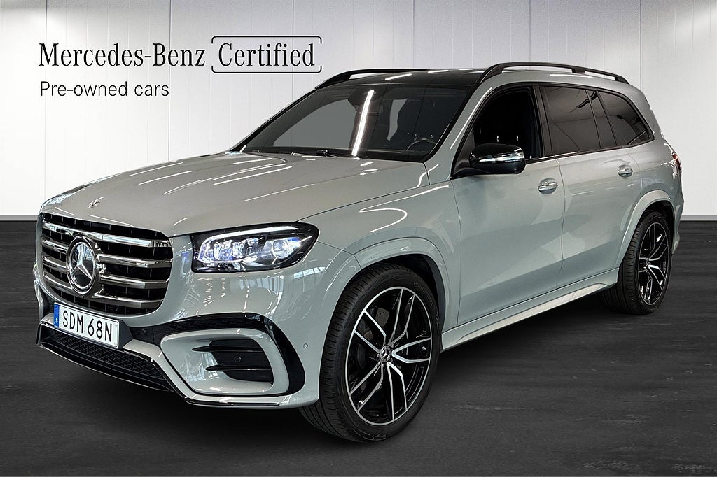 Mercedes-Benz GLS580 580 4M AMG 4.0 V8 517hk 7-sits Burmester HUD Airmatic