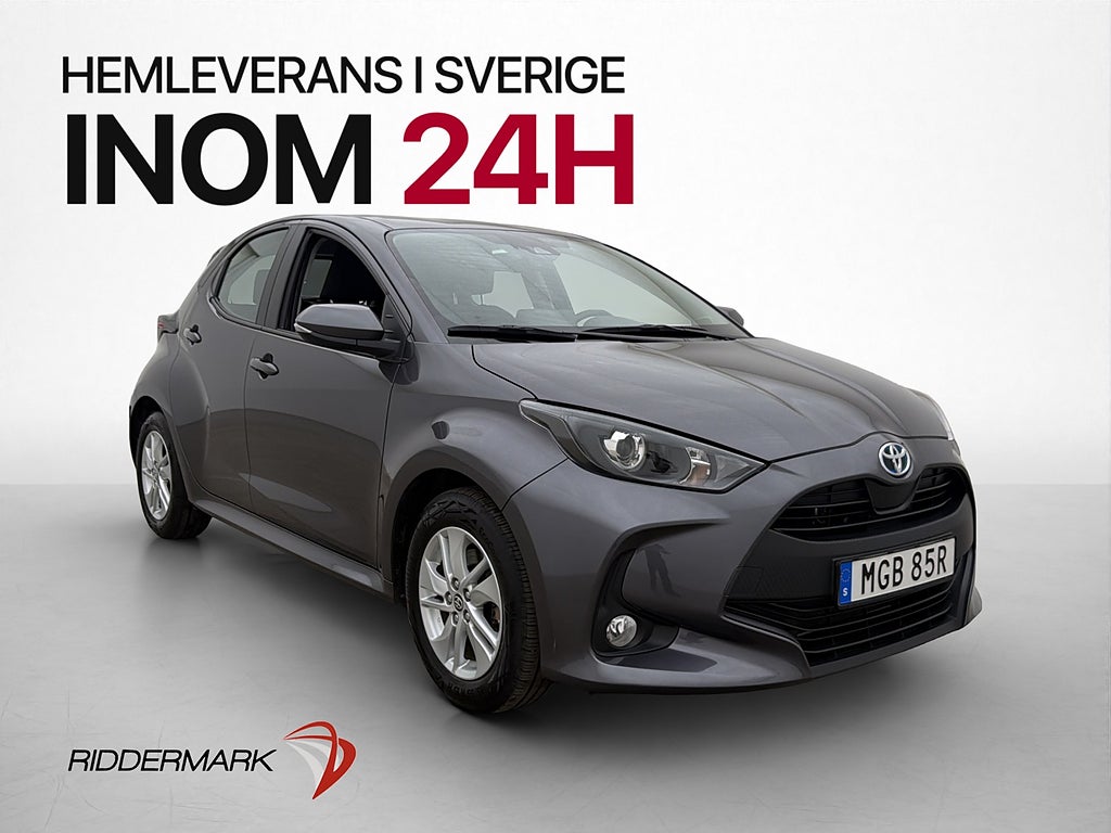 Toyota Yaris Hybrid 116hk Active Kamera Rattvärme