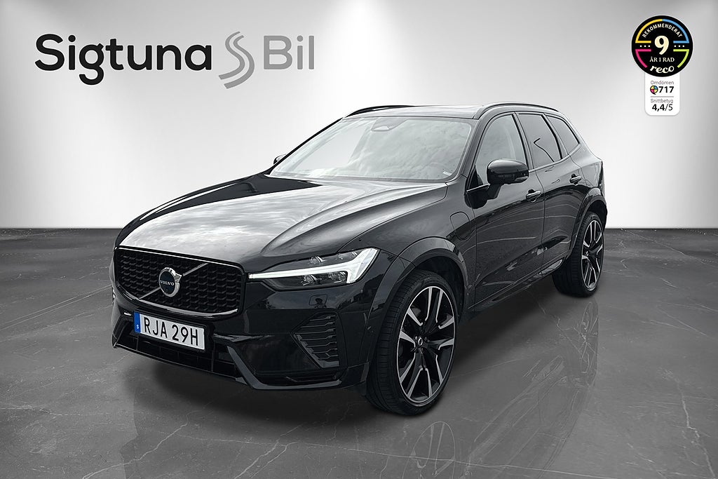 Volvo XC60 Recharge T6 II AWD Ultimate Dark / Vent säten / Moms
