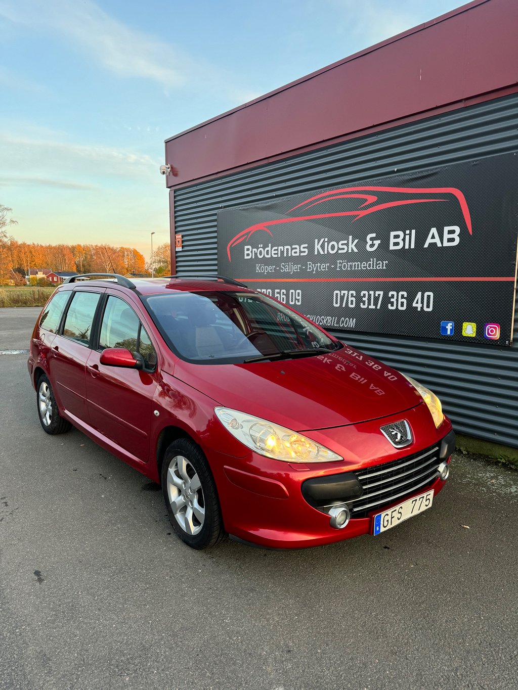 Peugeot 307 Break 2.0 Euro 4 Nybesiktigad/Nyservad