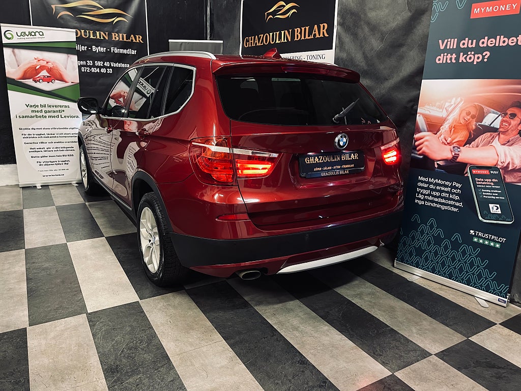 BMW X3 xDrive20d Steptronic 184hk Dragkrock/Motorvärmare/ELb