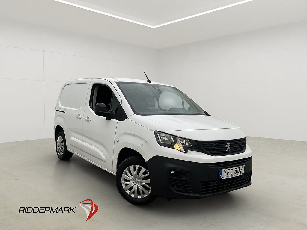 Peugeot Partner 130hk Värm Drag Kamera CARPLAY Moms 1-ÄGARE