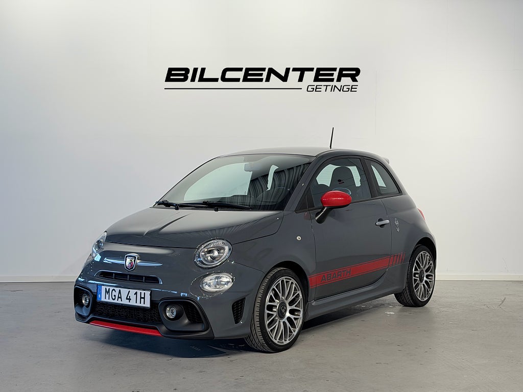 Abarth 595 1.4 T-JET 16V 145hk | Track Grey | S&V | Full Servad |