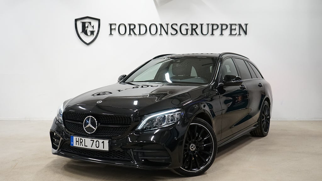 Mercedes-Benz C 220 T d 4MATIC AMG Night / Värmare / Drag / Cockpit