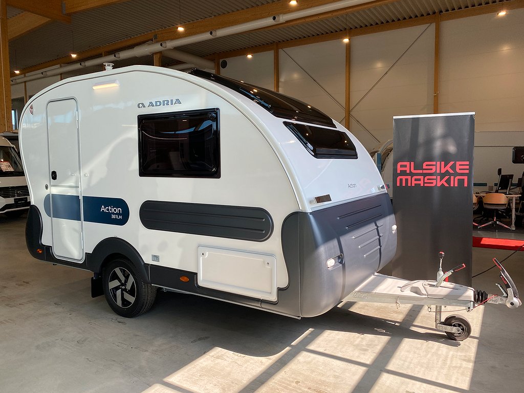 Adria Action 361 LH / Pluspaket / 1579kr/mån / Vi tar inbyte - Adria