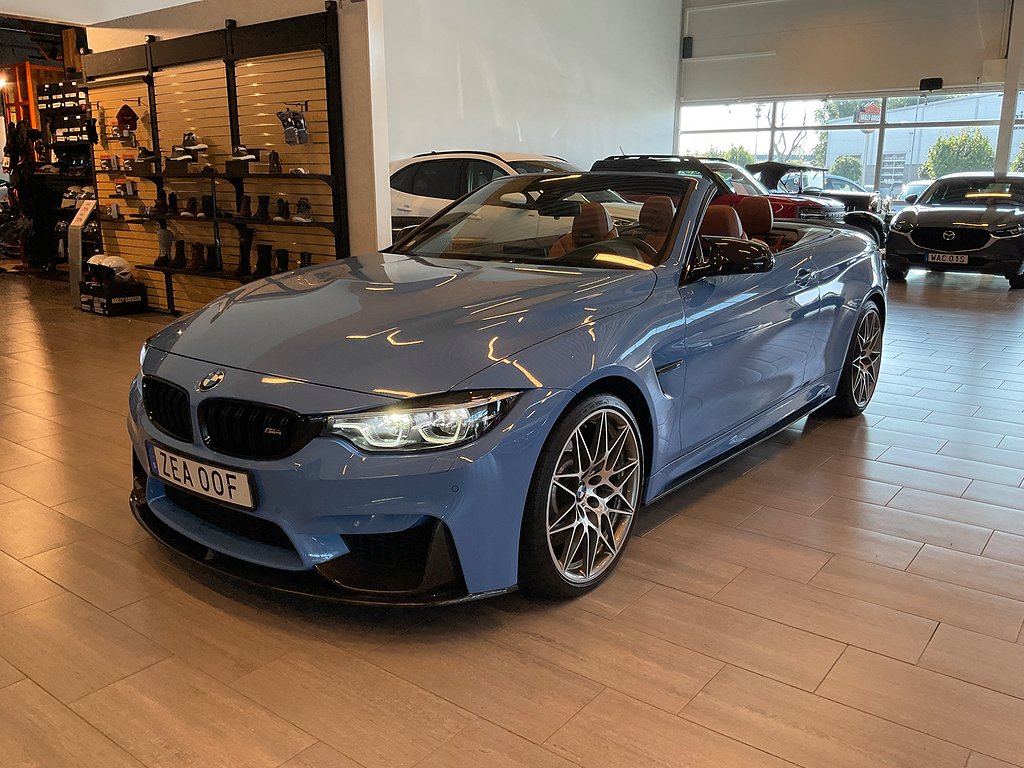 BMW M4 Competition Convertible Individual Sv-såld 450hk