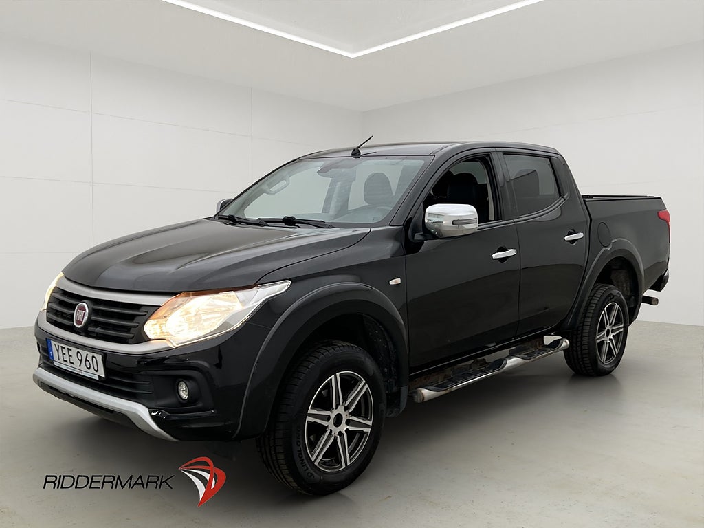 Fiat Fullback 2.4 4x4 181hk Värmare Drag Skinn B-Kamera MOMS