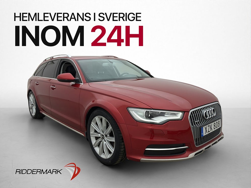 Audi A6 Allroad 3.0 TDI V6 Quattro D-Värmare Drag Halvskinn