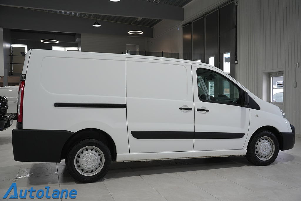 Toyota ProAce Skåpbil 2.0 D-4D 3-Sits, Kamera,Dubbla dörrar, 128hk