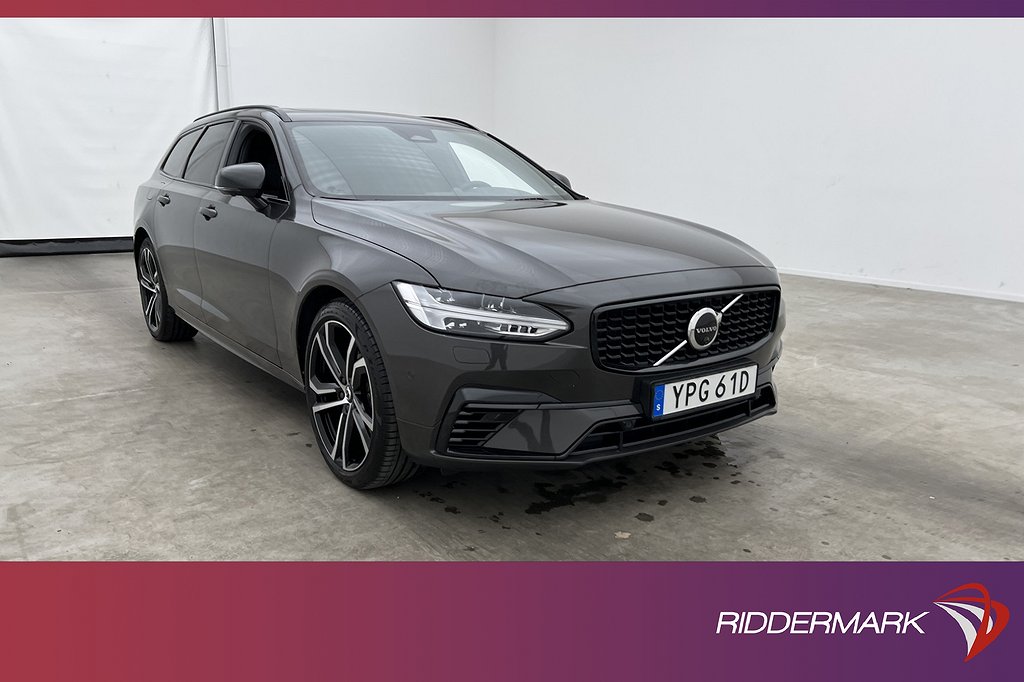 Volvo V90 T8 Recharge 456hk R-Design VOC Pano B&W 360 Google