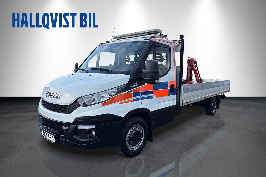 Iveco Daily 35-130 Chassi  Kranbil 