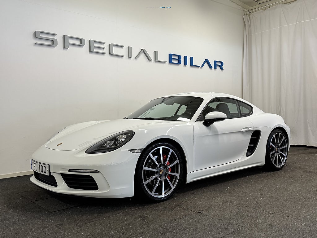 Porsche 718 Cayman S PDK Sport Chrono Sportavgas 350hk