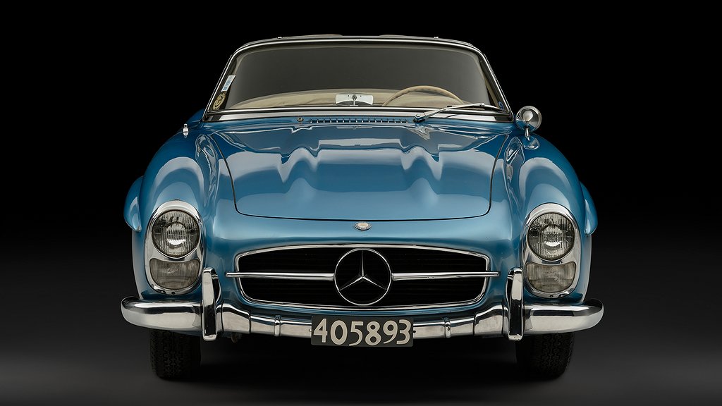 Mercedes 300 SL har tillhörd Juan Manuel Fangio. Foto: RM Sotheby's