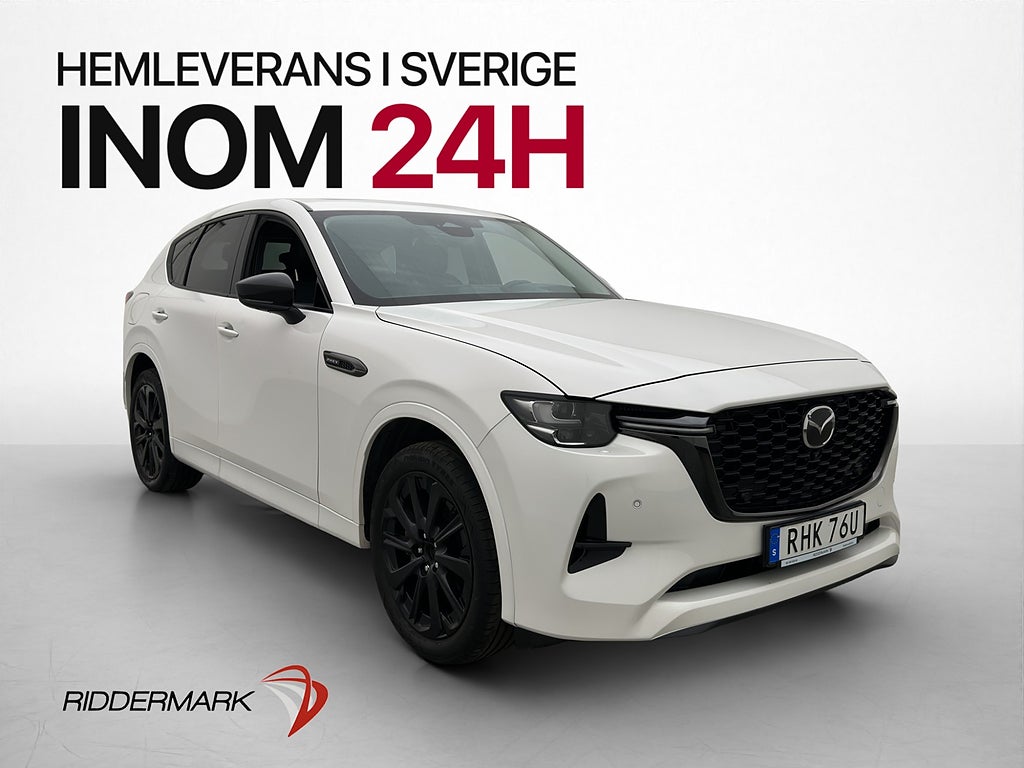 Mazda CX-60 PHEV AWD Homura Pano BOSE 360° HUD Dragkrok