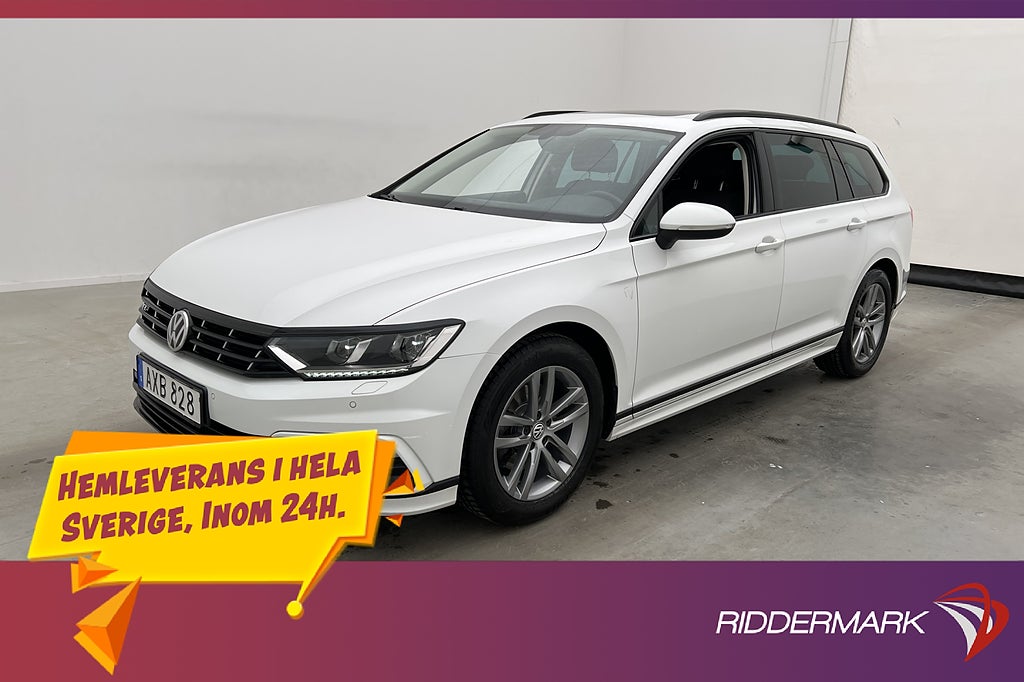 Volkswagen Passat 1.4 TSI R-Line Pano Värmare Kamera