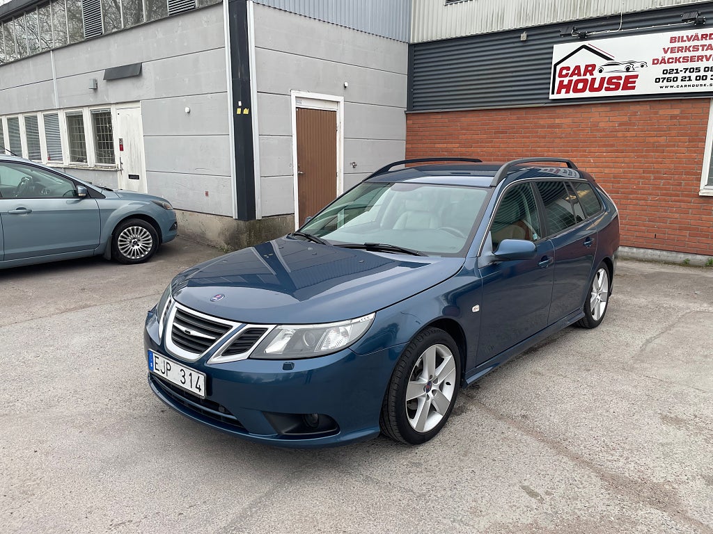 Saab 9-3 SportCombi 1.8t BioPower Vector/ ny besiktad/ränta 1,95