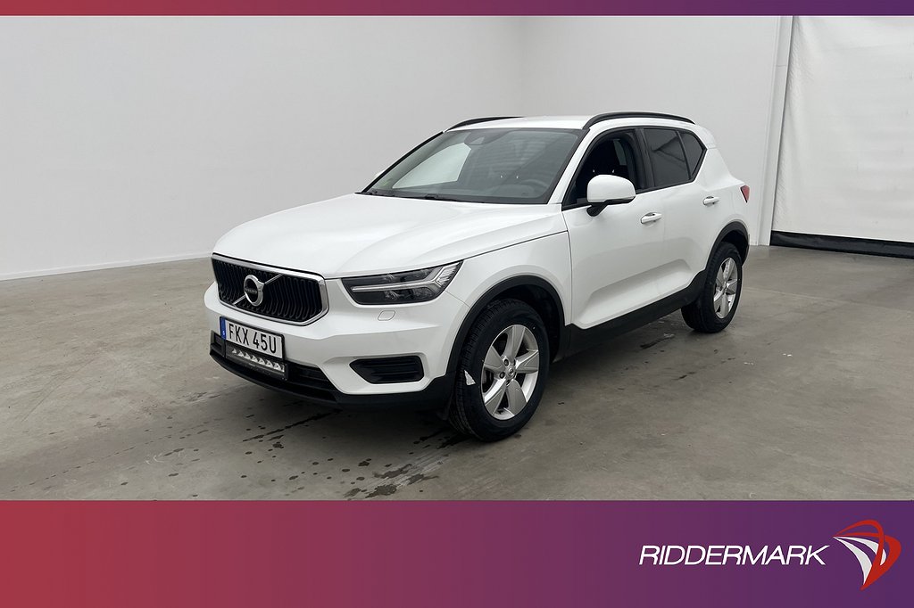 Volvo XC40 T2 129hk Momentum VOC P-Värmare Kamera Rattvärme