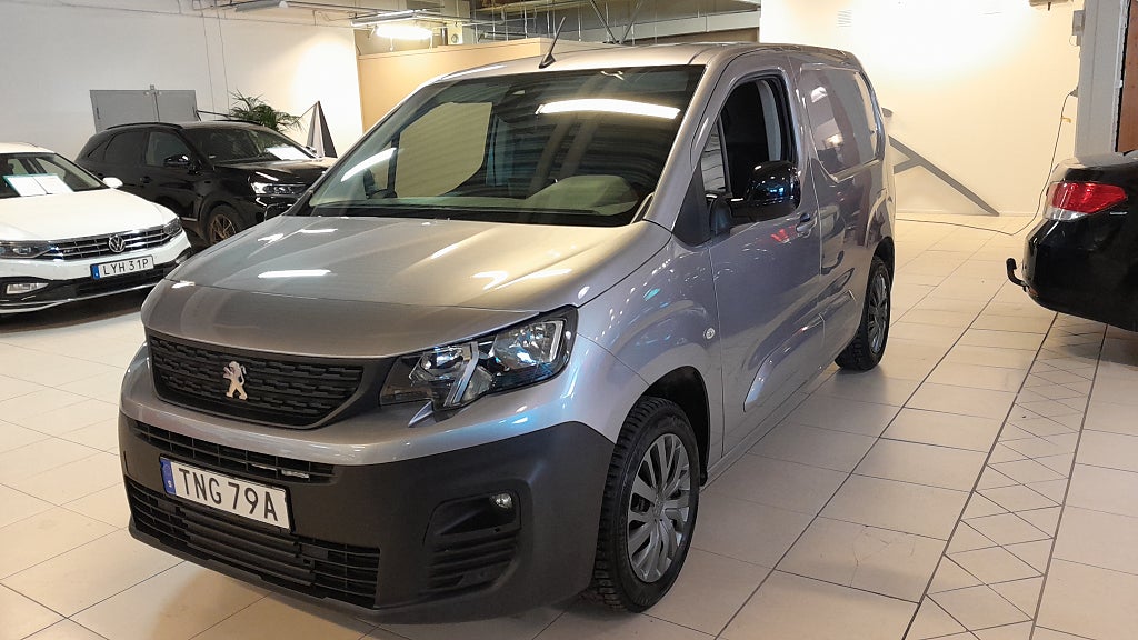 Peugeot Partner L1 1.5 BlueHDi PRO PLUS MAN (dragkrok)