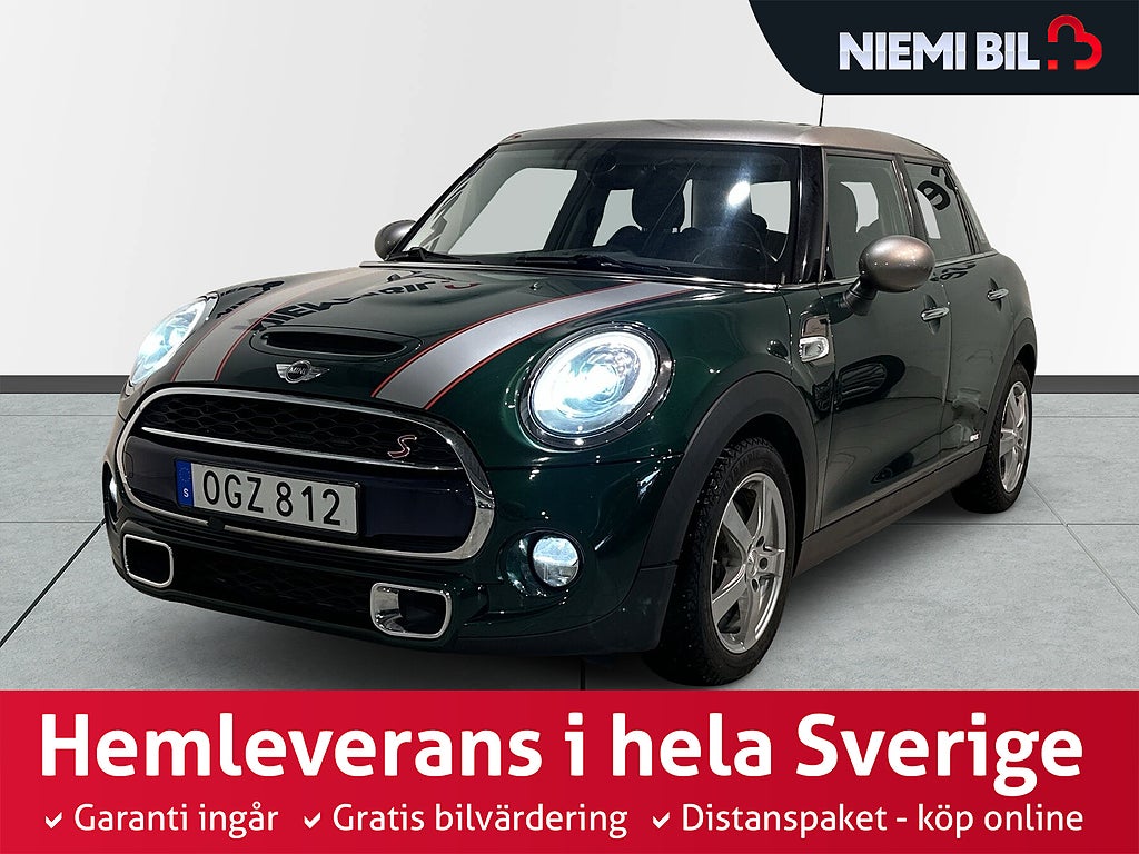 MINI Cooper S 5-dörrars Chili Seven Mvärm Psens S/V-hjul