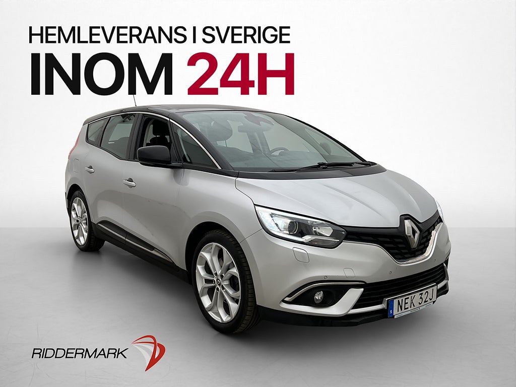 Renault Grand Scénic 140hk Zen 7-Sits P-Sensorer Dragkrok