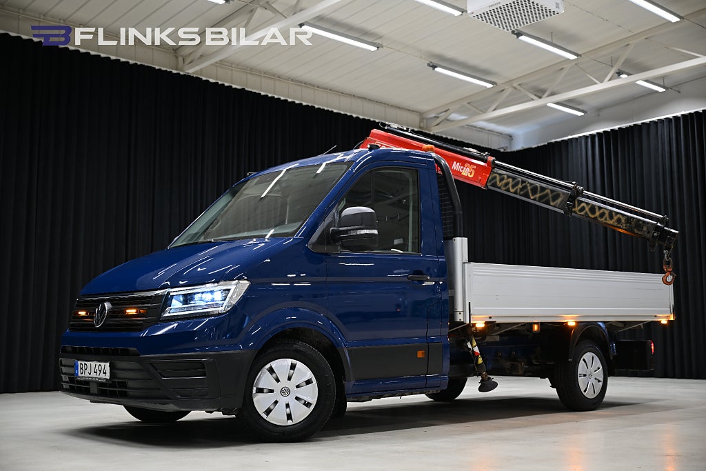 Volkswagen crafter 177HK L3 Automat|Flak|Kranbil|Fassi|Backkamera|Leasbar