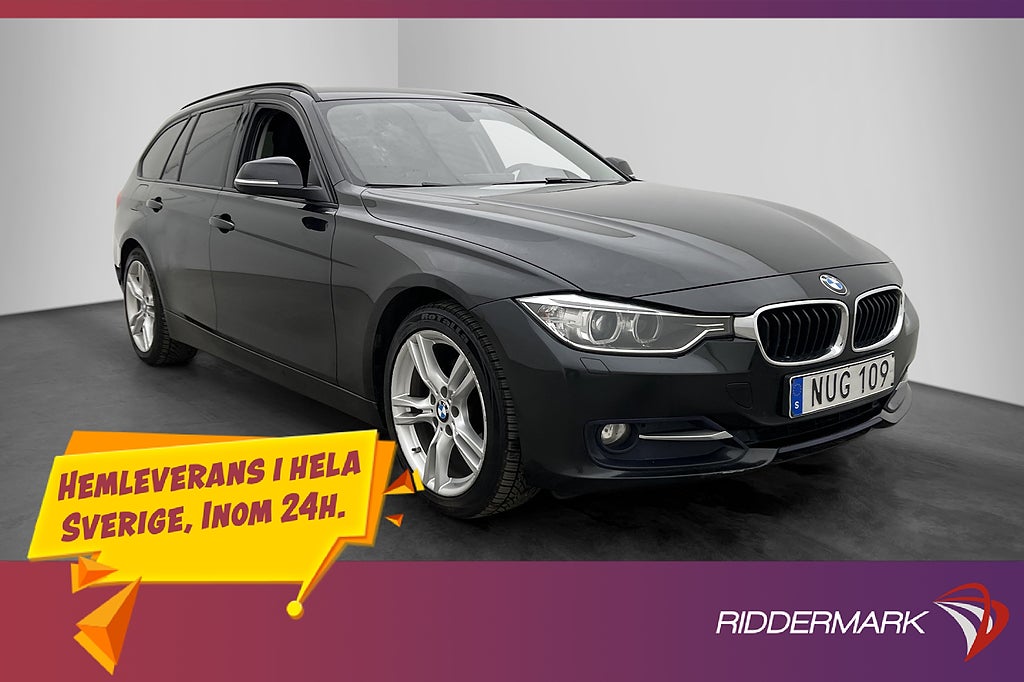 BMW 320 d 184hk Sport line Dragkrok Sensorer Navigator