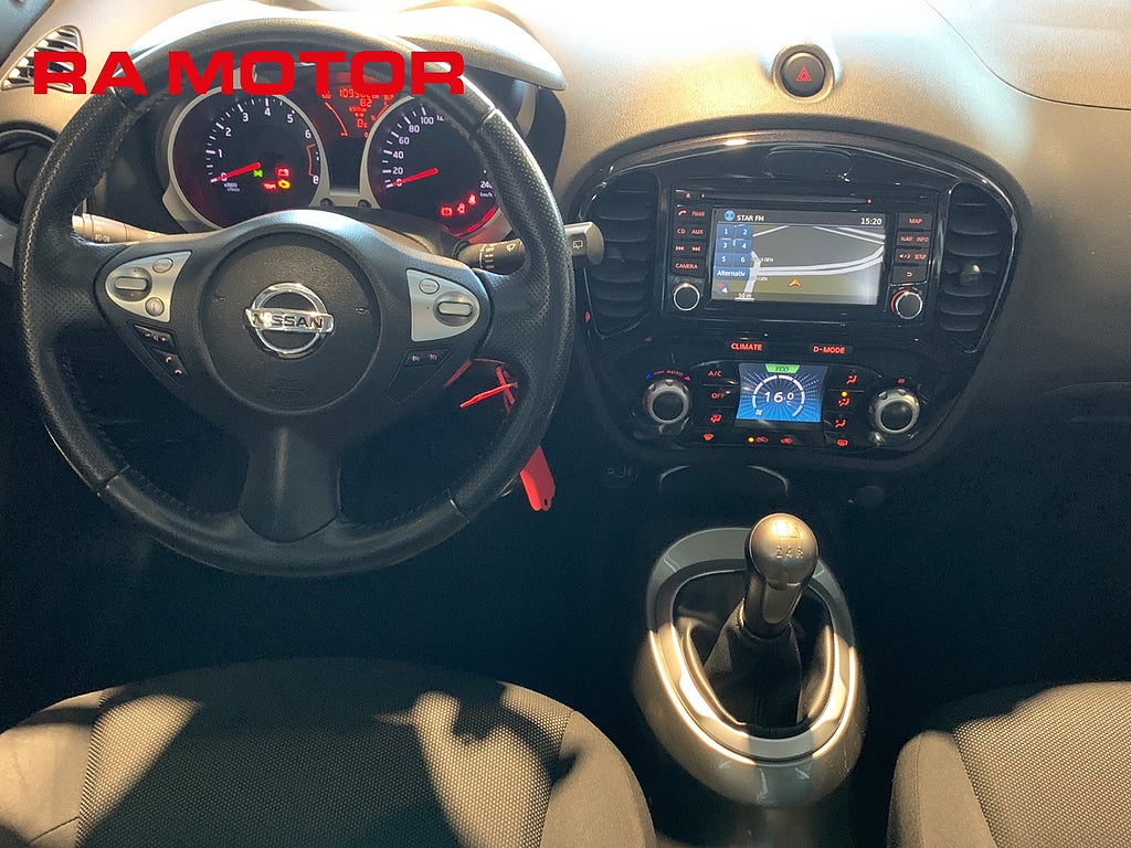 Nissan Juke 1.6 116hk |  Acenta | Kamera | Bluetooth | Navigation |