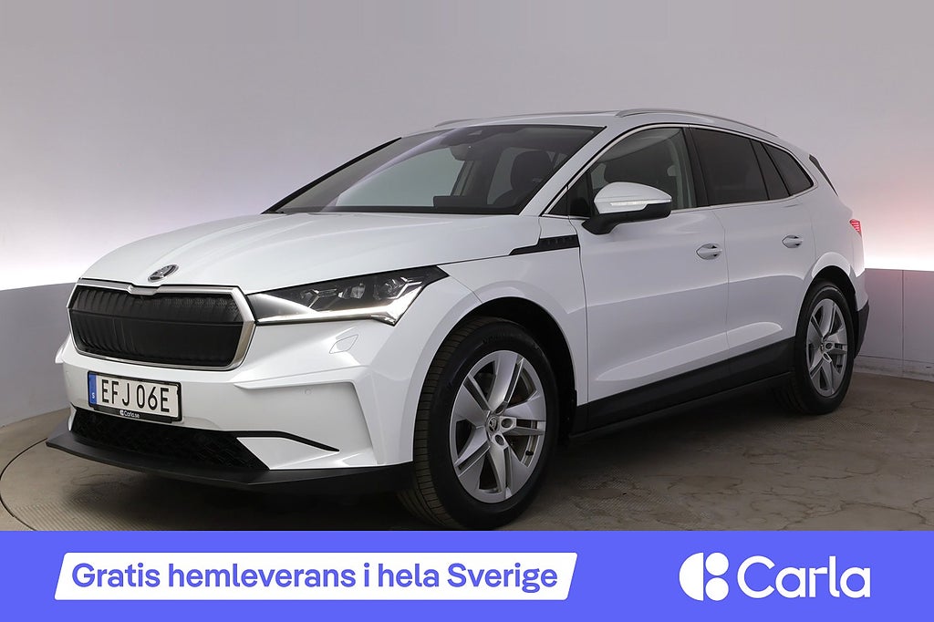 Skoda Enyaq iV 80 Pano Kamera Drag Elstol BLIS Navi