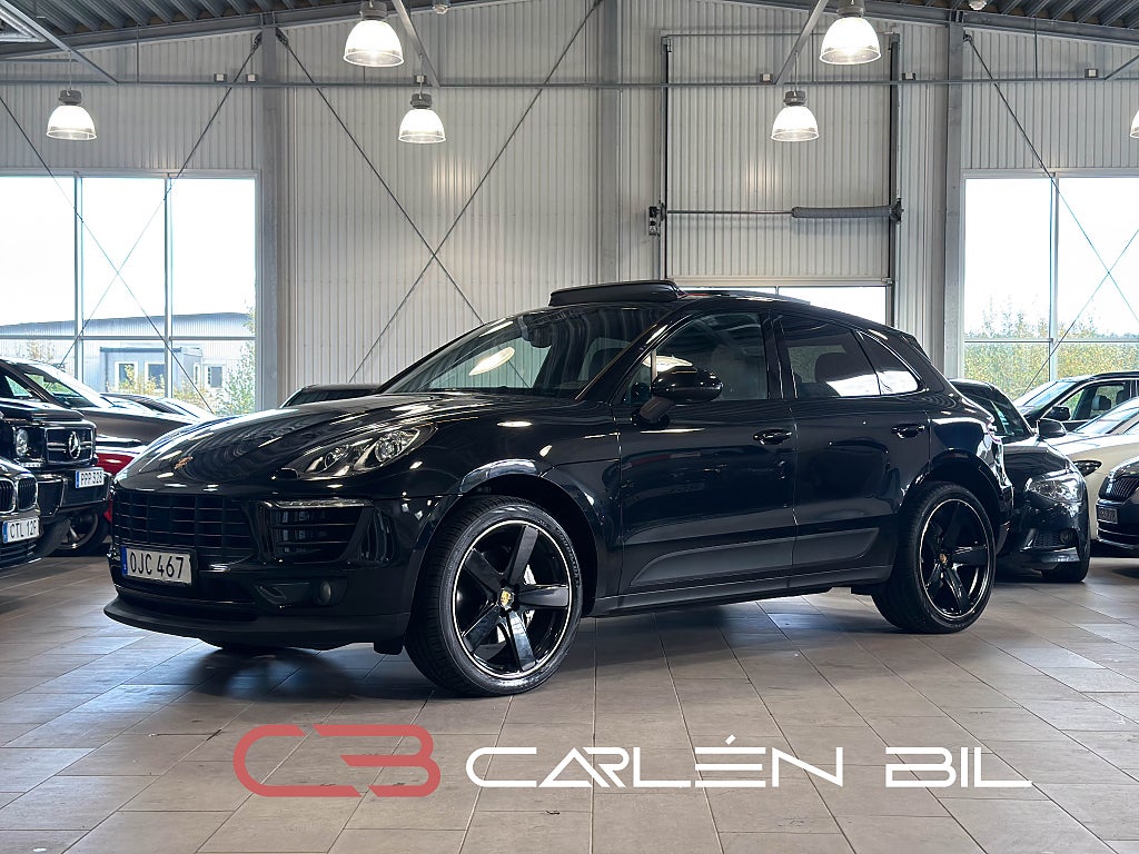 Porsche Macan S PASM Sport Chrono Pano Adaptiv-fart Nyservad