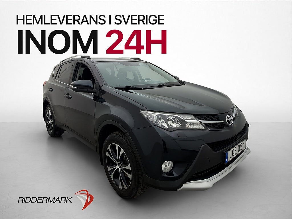 Toyota RAV4 2.0 Dual VVT-i AWD B-Kamera M-Värmare Navi Drag