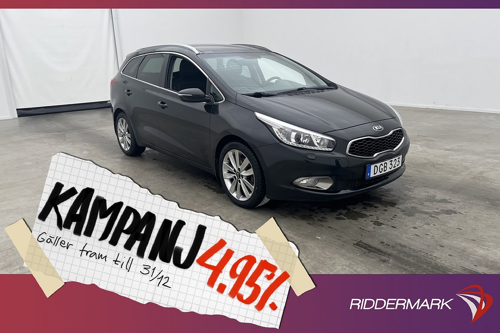 Kia Cee´d SW 1.6 CRDi 136hk Comfort Pano Rattvä 4,95% Ränta