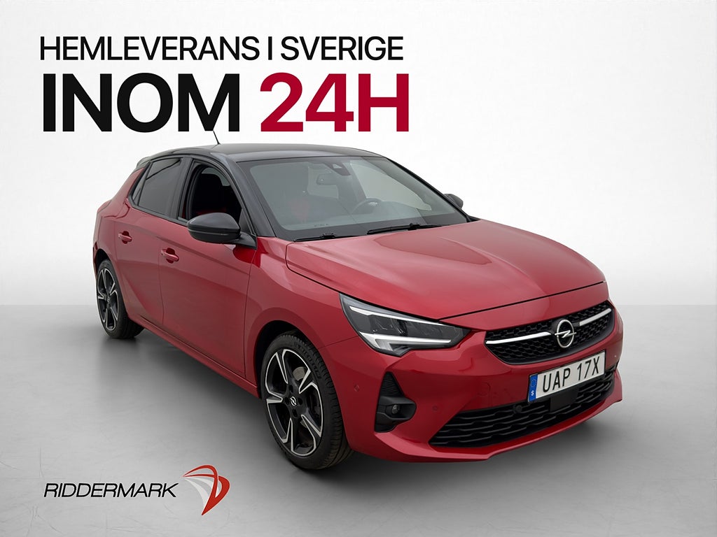 Opel Corsa 130hk Ultimate Kamera CarPlay Halvskinn