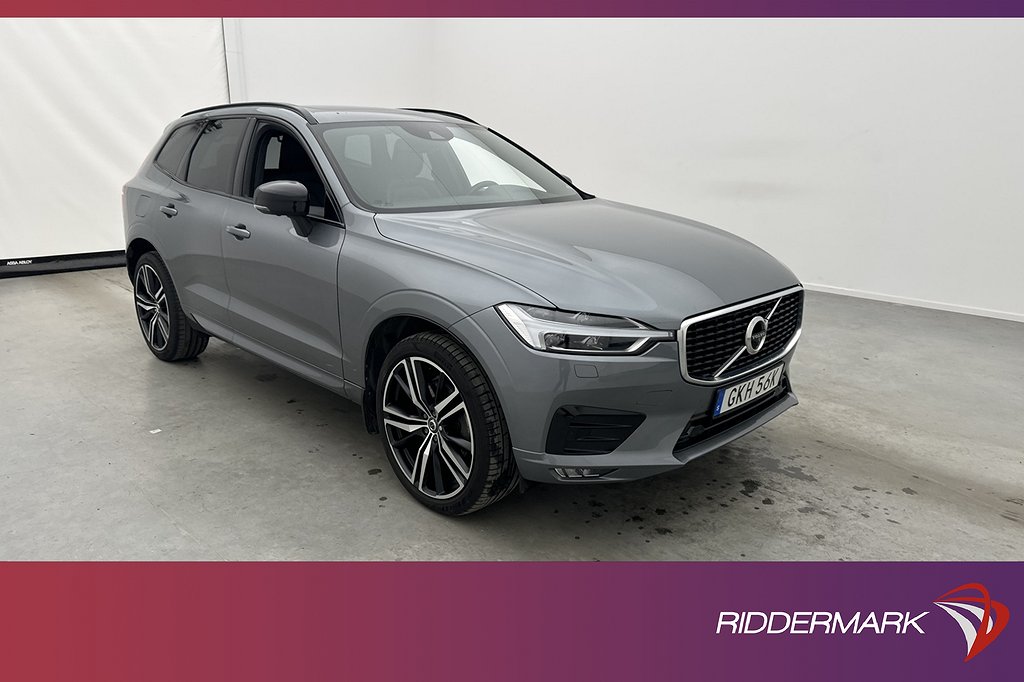 Volvo XC60 B5 AWD R-Design VOC Pano H/K D-Värm 360° Drag