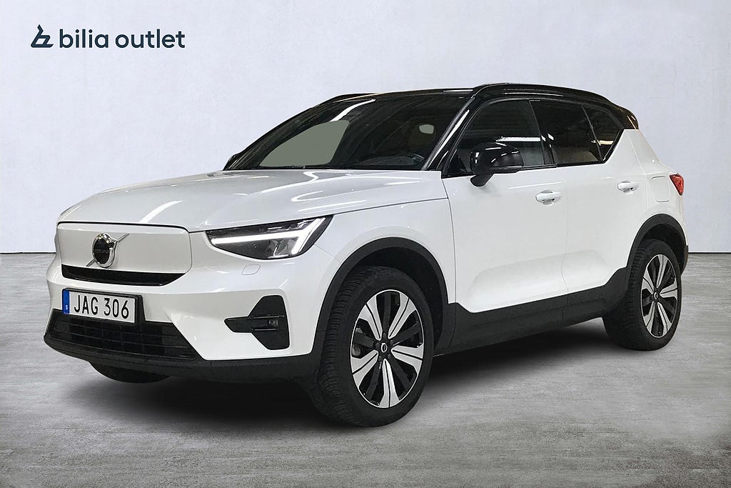 Volvo XC40 Recharge Plus Edition 231hk Navi Drag Carplay B-kamera