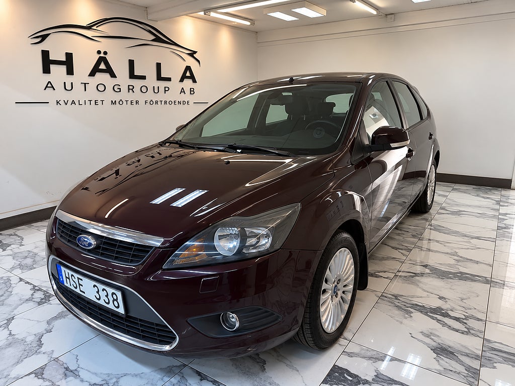 Ford Focus 5-dörrars 1.8 Flexifuel Titanium Euro 4, Ny serv