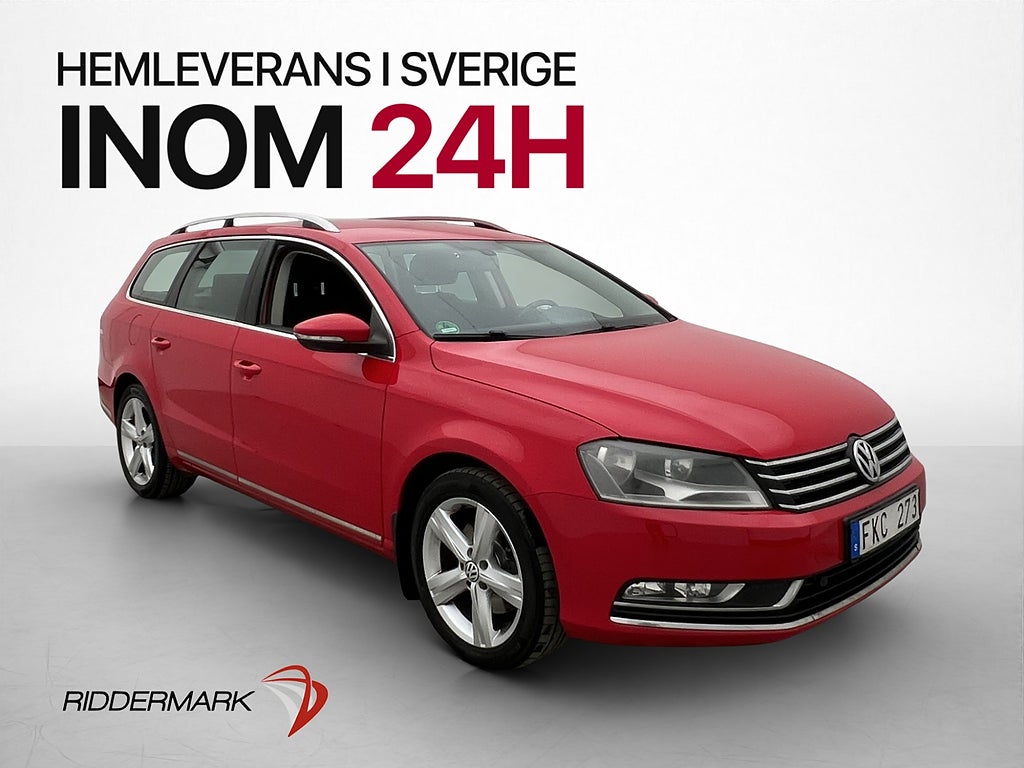 Volkswagen Passat 2.0 TDI 170hk M&K-Värmare Kamera Drag