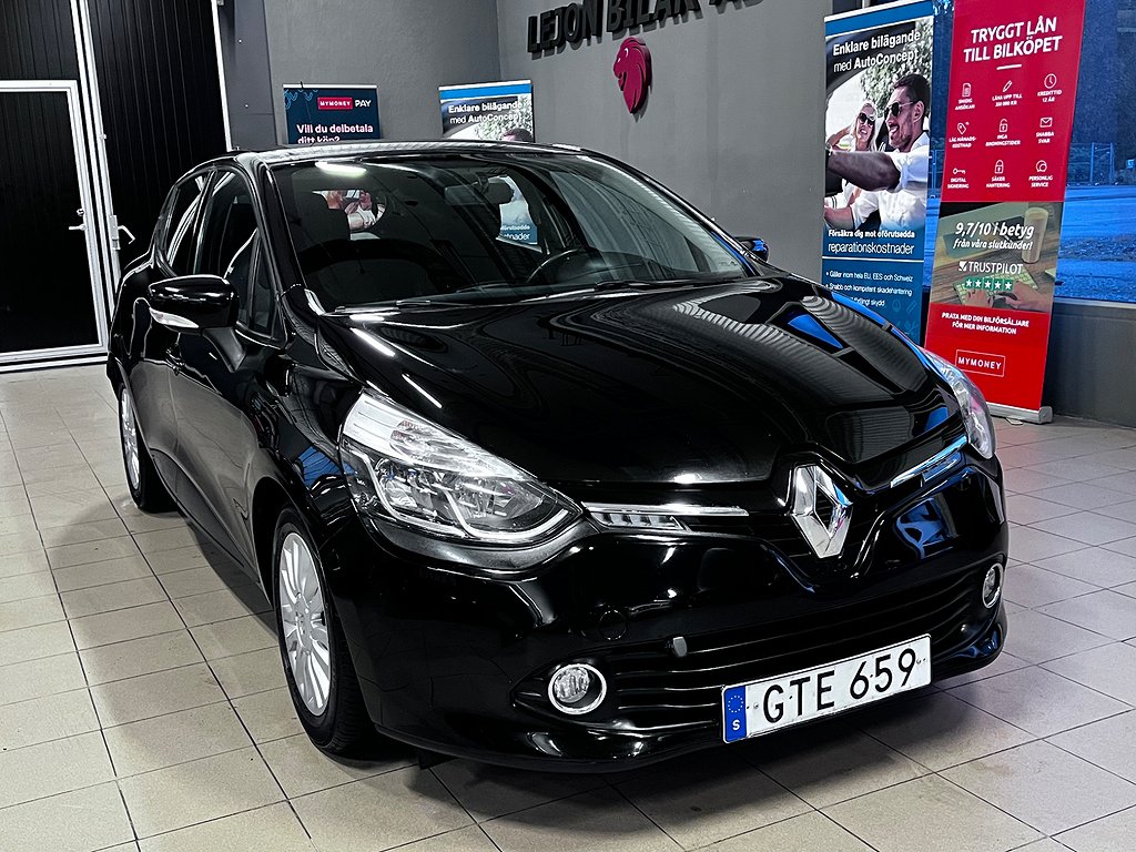 Renault Clio 0.9 TCe Euro 5 90hk 3-Ägare 5-Dörrars 