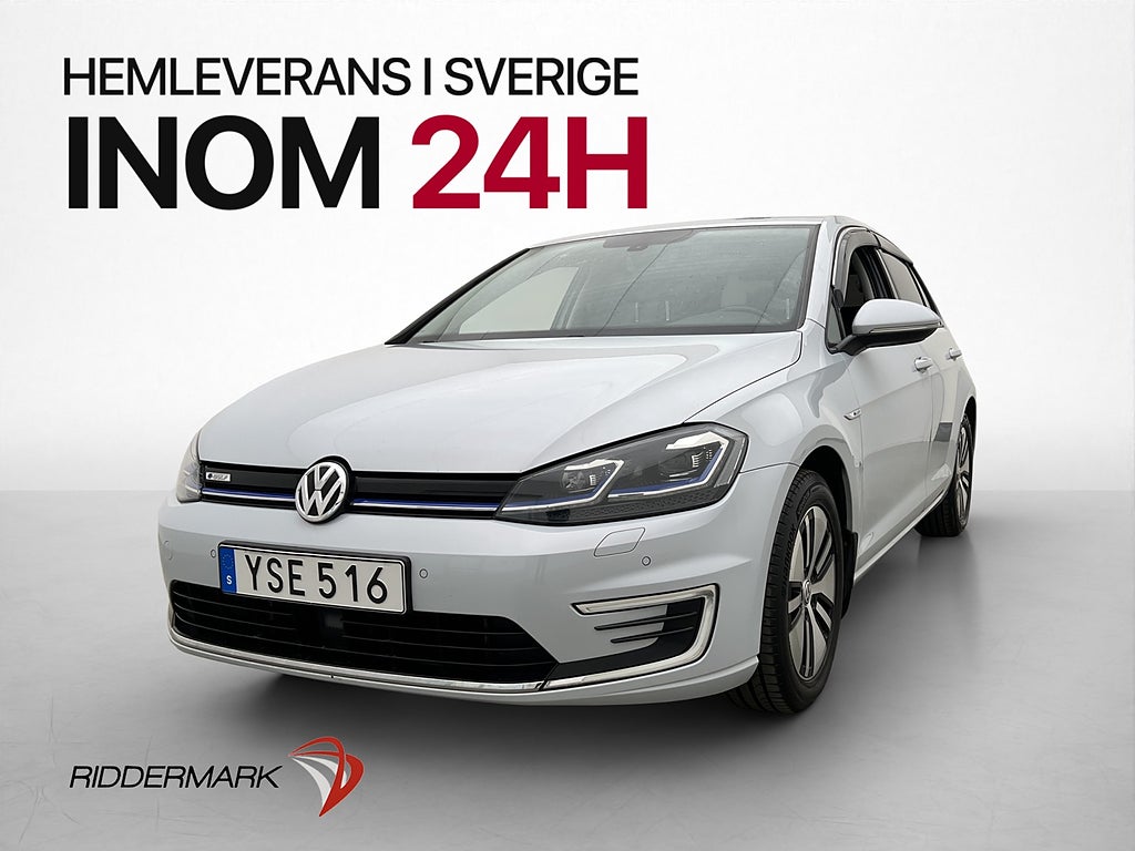 Volkswagen E-Golf 136hk Active info Cockpit Kamera Navi