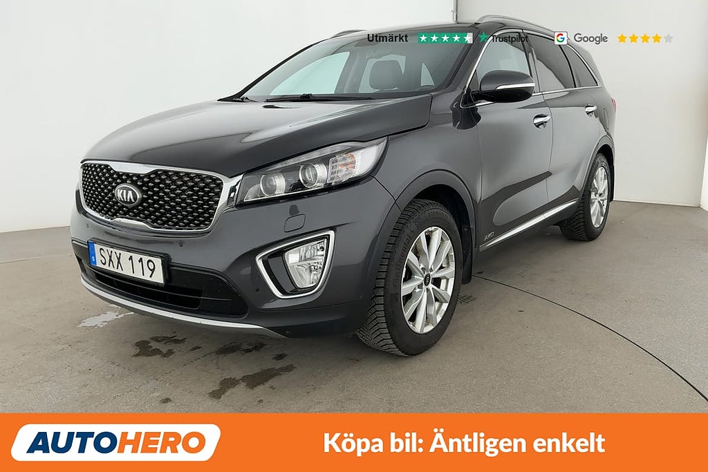 Kia Sorento 2.2 CRDi AWD / GPS, Dragkrok, Rattvärme